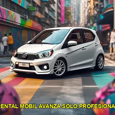 rental mobil avanza solo profesional